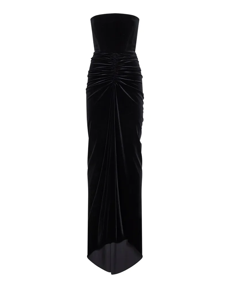 Alex Perry Women's Dress Velvet Black Polyester Black