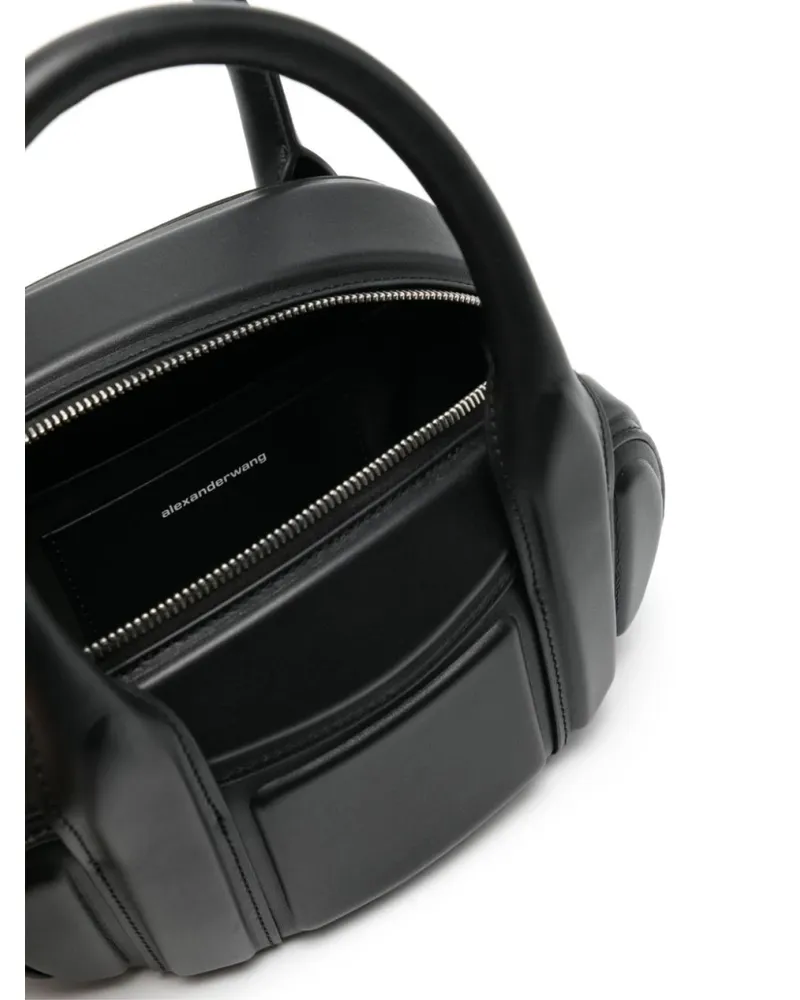 Alexander Wang Women's Roc Leather Shoulder Bag Black Black