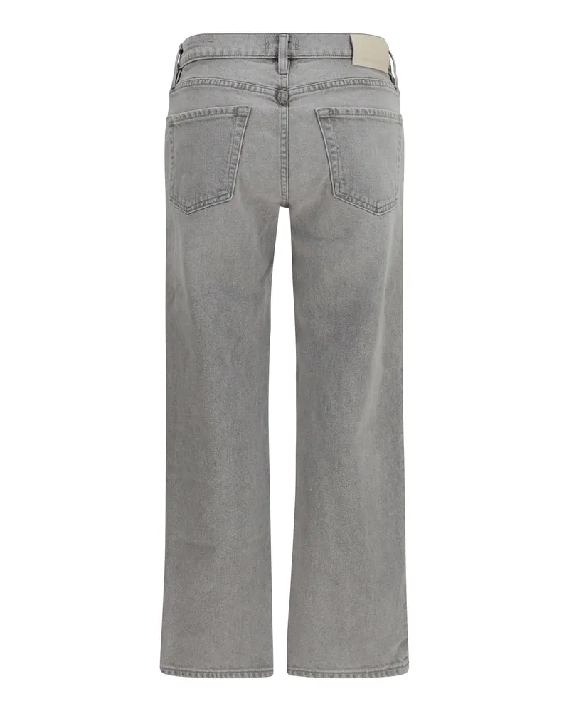 Citizens of humanity Women's Jeans Vintage Straight-Leg Quartz Grey Cotton Gray