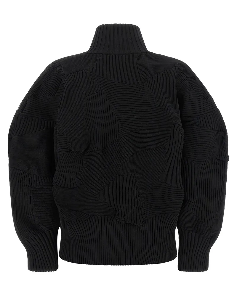 Issey Miyake Kone Kone Jacket — Black Black