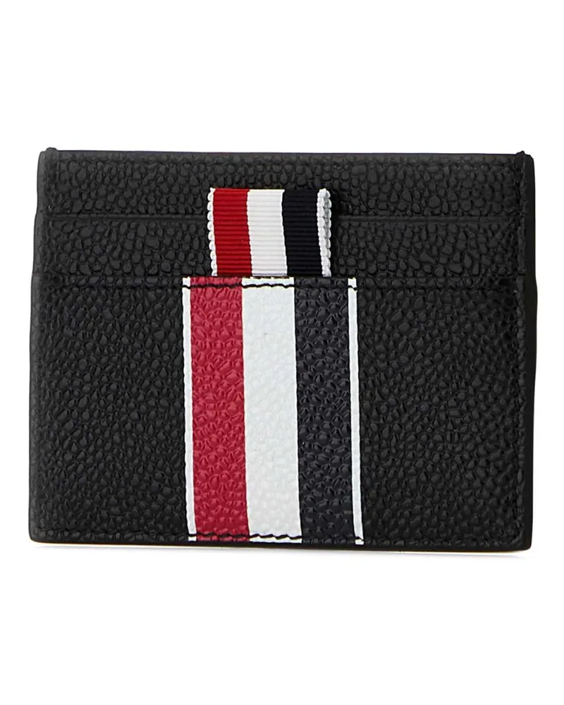 Thom Browne Uaw090a00198 001 Black Exterior: Calf Portafogli Wallet Black