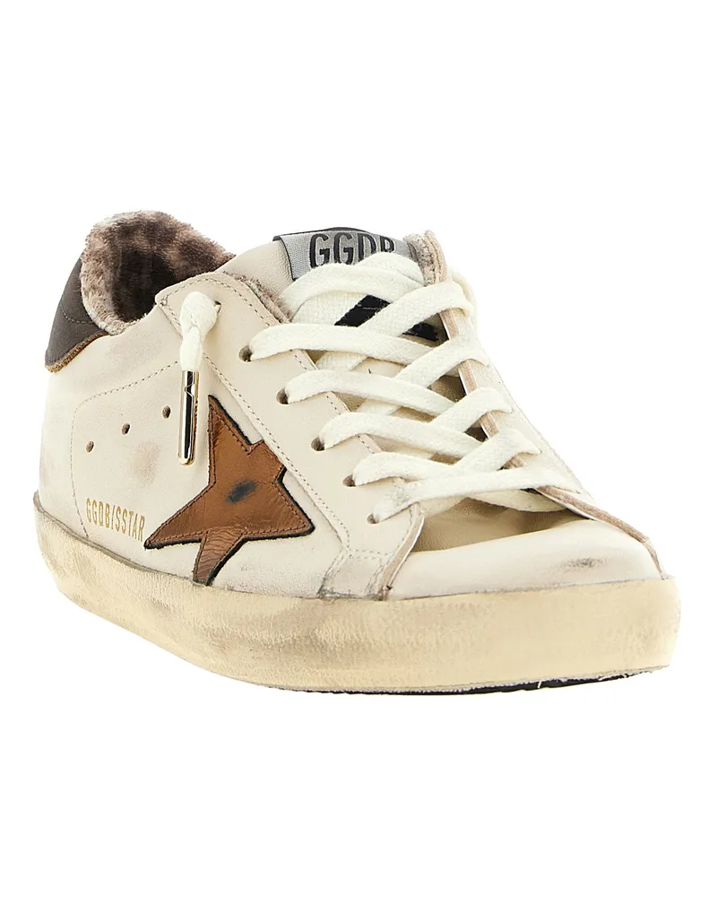 Golden Goose Super-Star Sneaker — Cream Cream