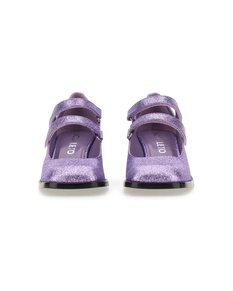 NODALETO Bulla Bacara Heel Sandal — Purple Purple