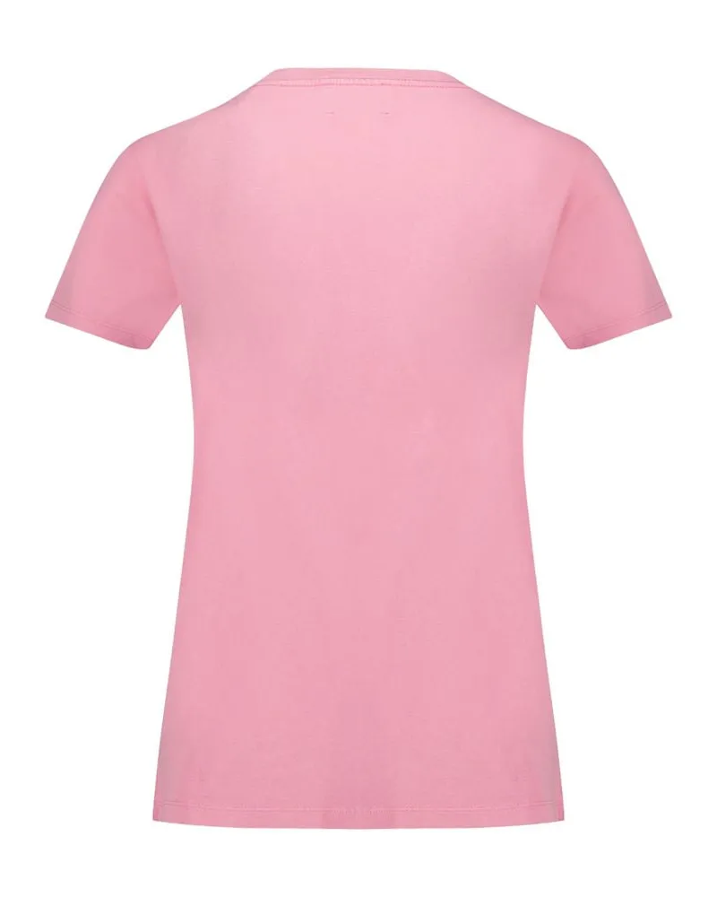 Isabel Marant Women Aby T-Shirt -  Cotton Pink Concept-Store Ready-To-Wear Pink