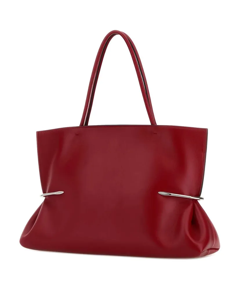 Givenchy Women's Red Leather East West Shoulder Bag Equestrianred Borse A Mano Red