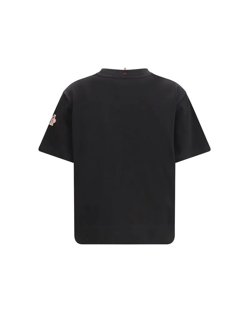 Moncler Women's Black Cotton Sportswear Clothing Black