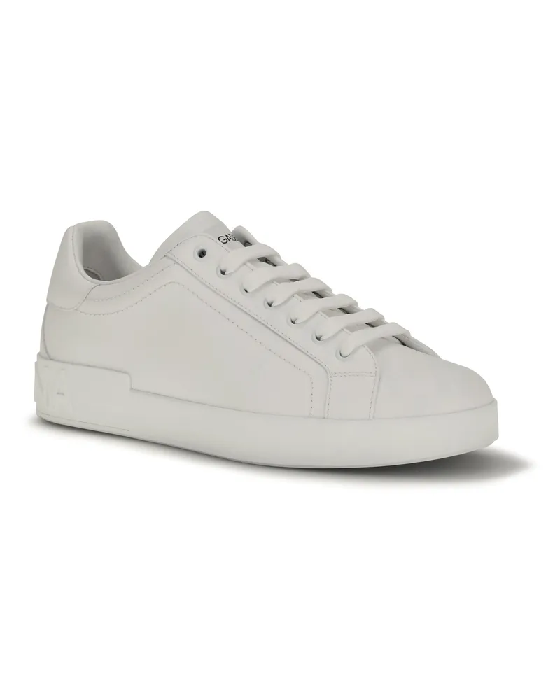 Dolce & Gabbana Portofino Sneaker — White White