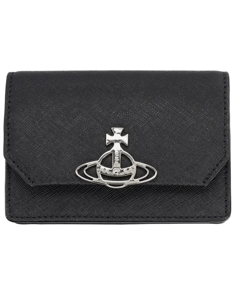 Vivienne Westwood Orb Card Case — Black Black