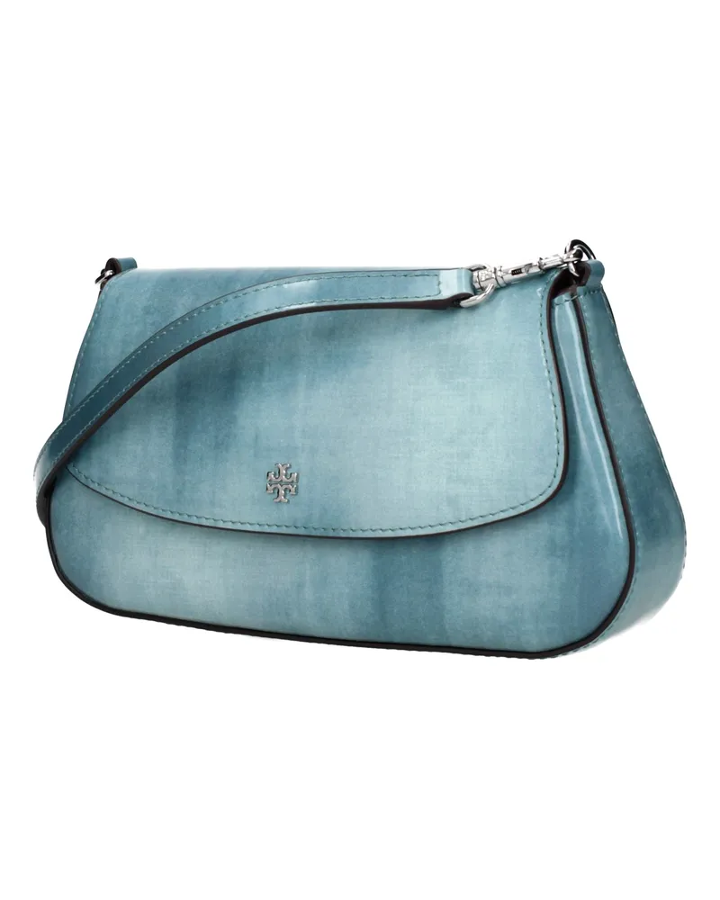 Tory Burch Leather Crossbody Bag — Blue Blue