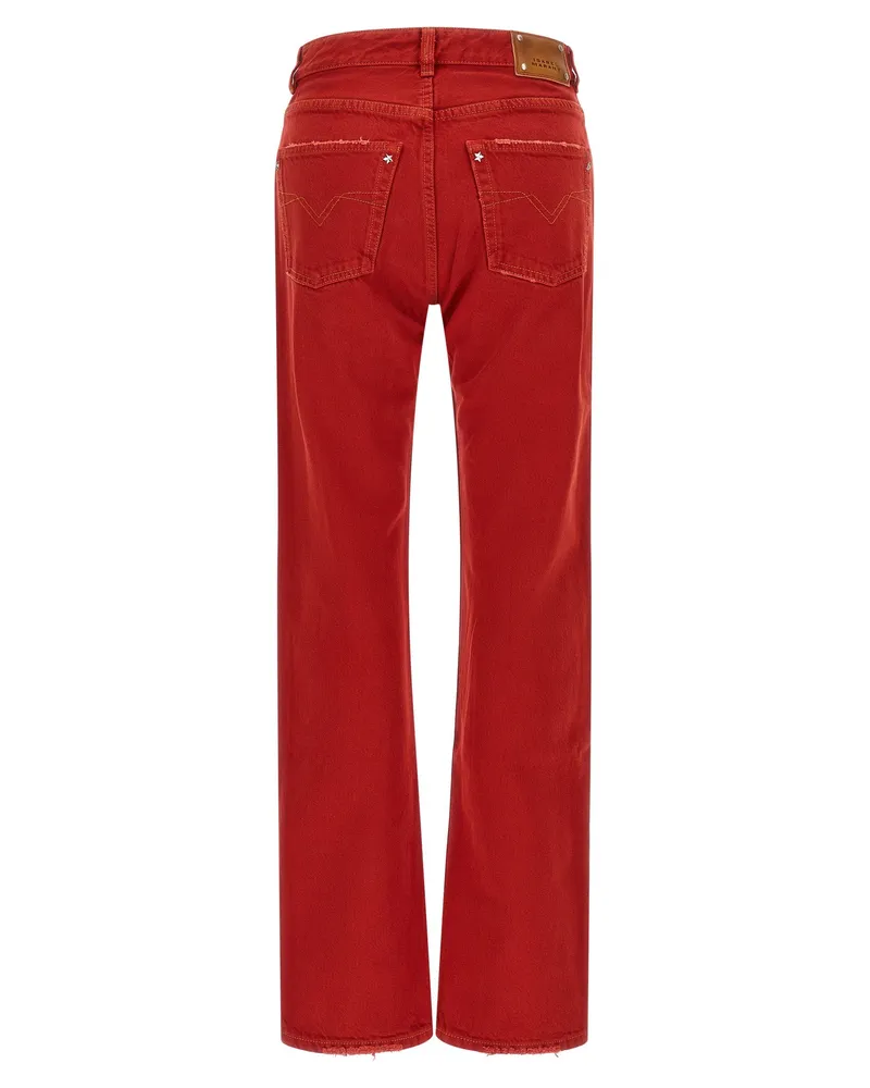 Isabel Marant Daya Jeans — Red Red