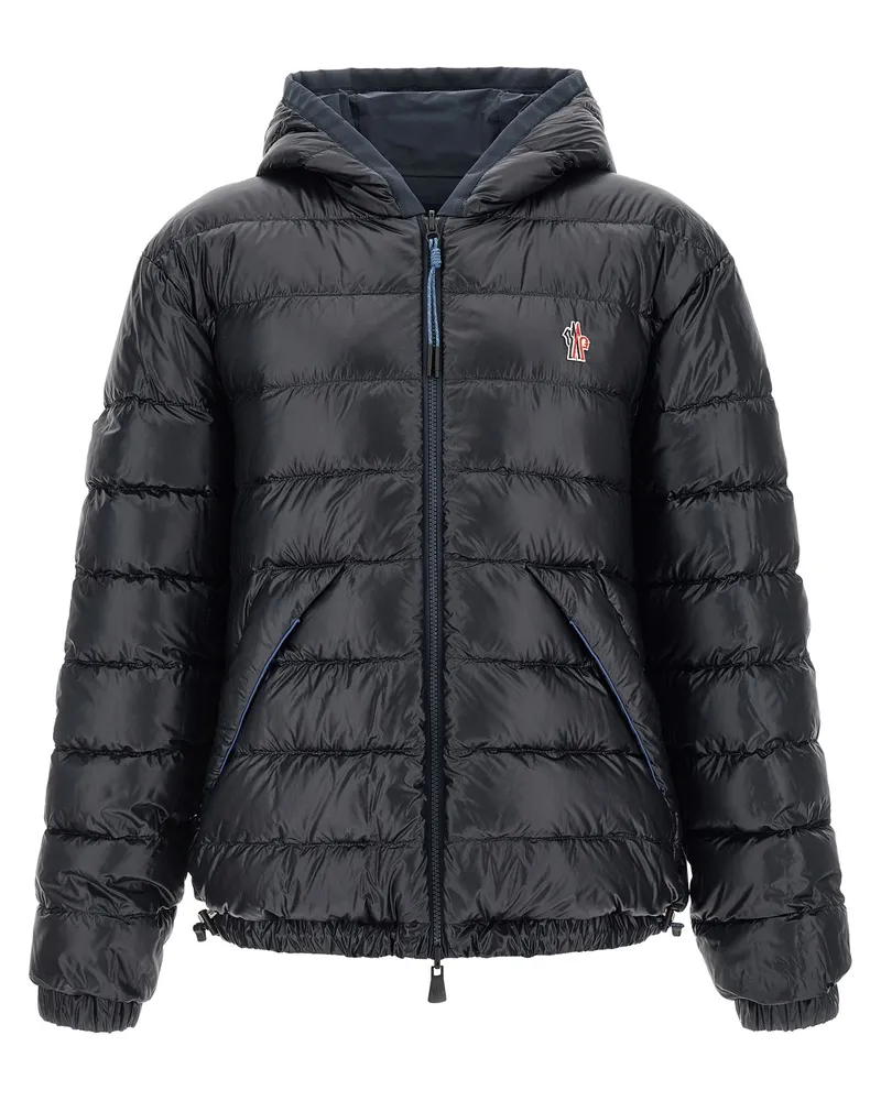 Moncler Men's Blue Polyamide Shell Jacket Clothing Blue