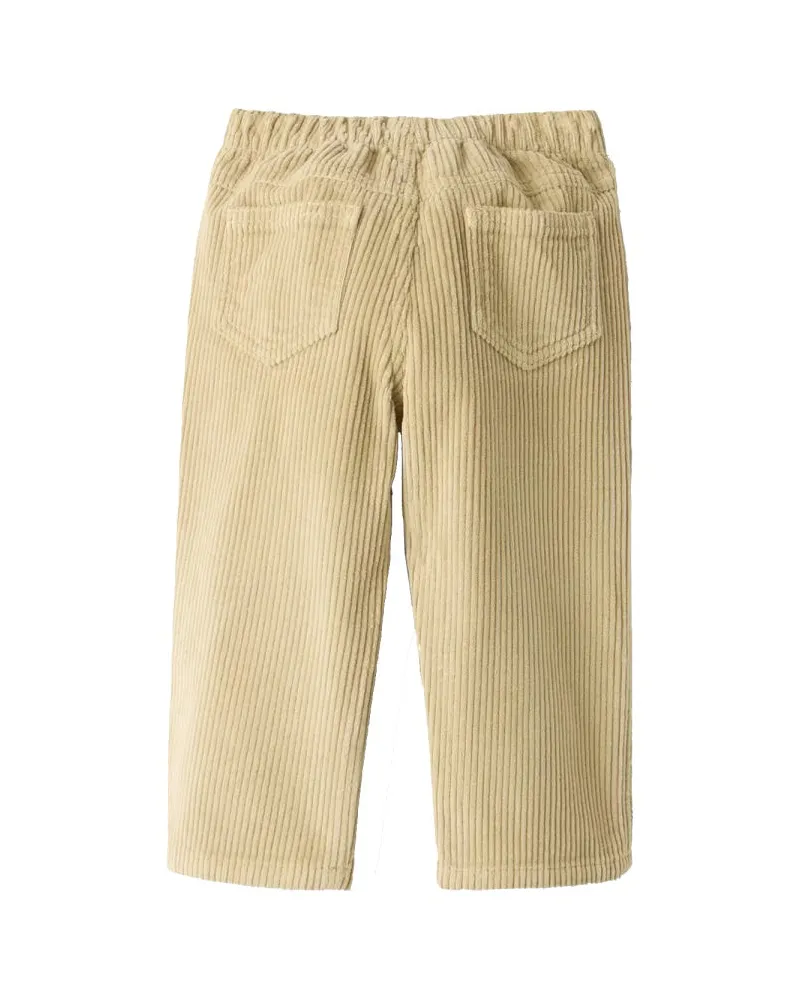 Il Gufo Cotton-Elastane Blend Trousers — Brown Brown