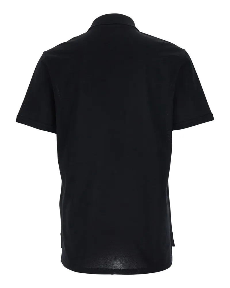 Givenchy Men's Polo Shirt Black Cotton T-Shirts And Polos Black