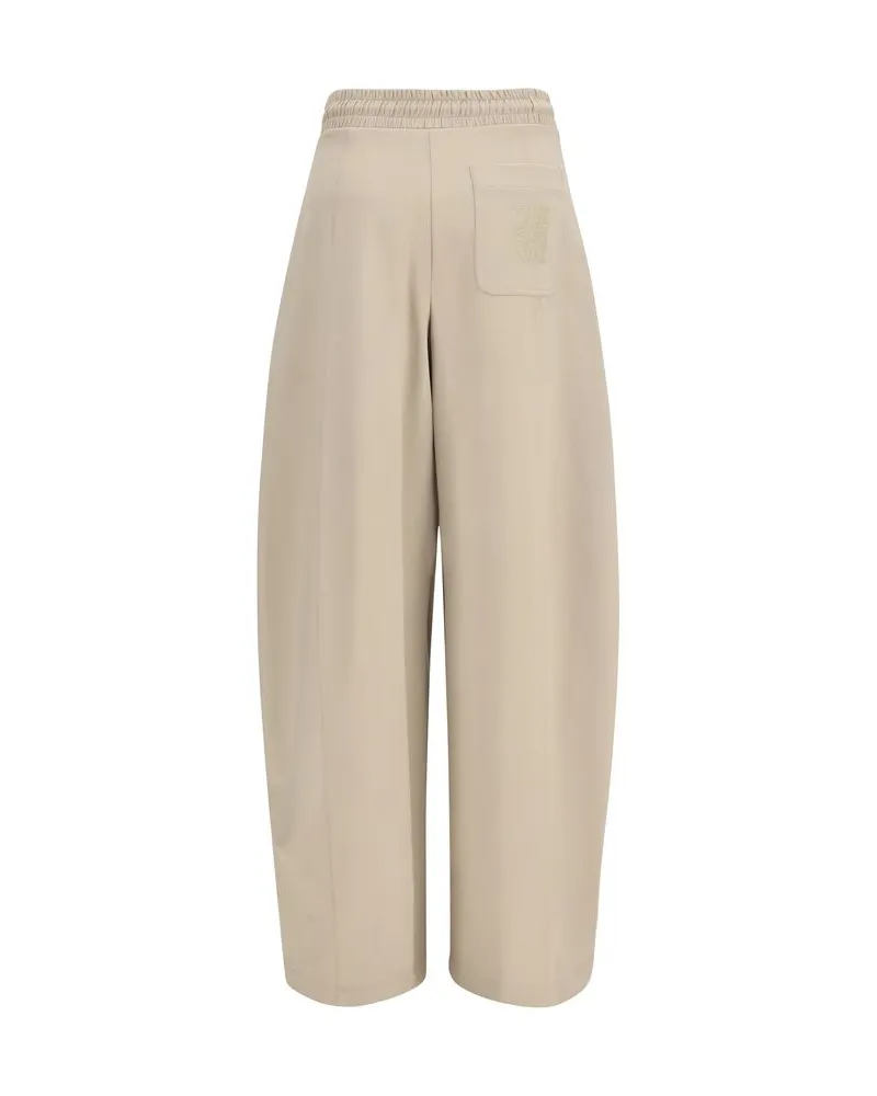 Max Mara Olmo Joggers — Beige Beige
