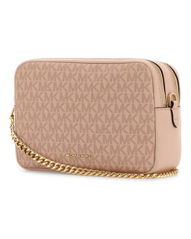 Michael Kors Women's Pink Canvas Medium Bryant Shoulder Bag Ballet 89.pvc Borse A Tracolla Pink