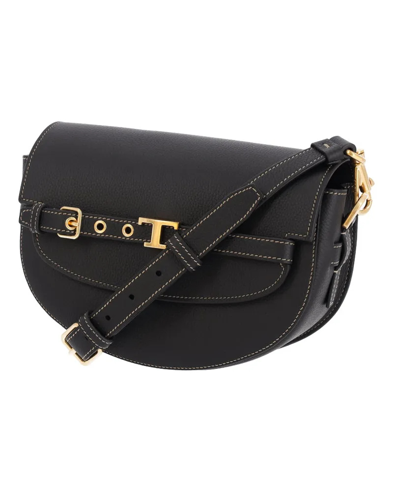 TOD'S Women's Bags Black Calf Leather Black