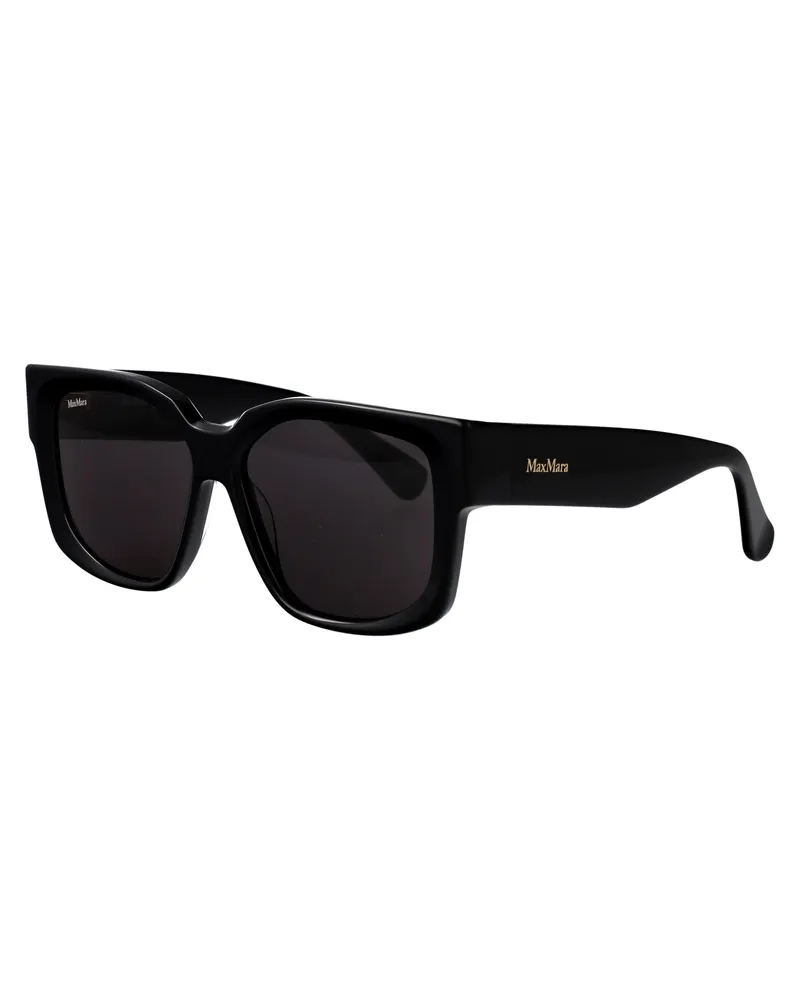 Max Mara Women's Sunglasses Mm0145 Black Acetate Black