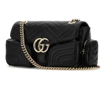 Women's Marmont Shoulder Bag Black Leather