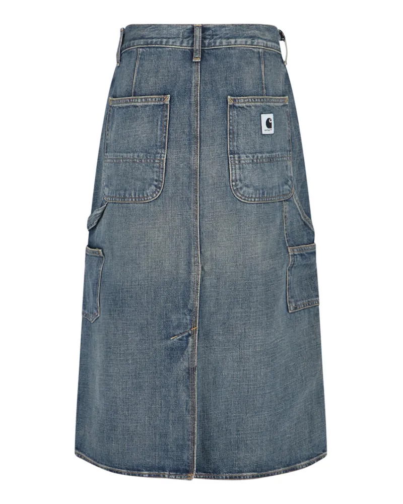 Carhartt WIP Women's Skirts Blue Cotton Blue
