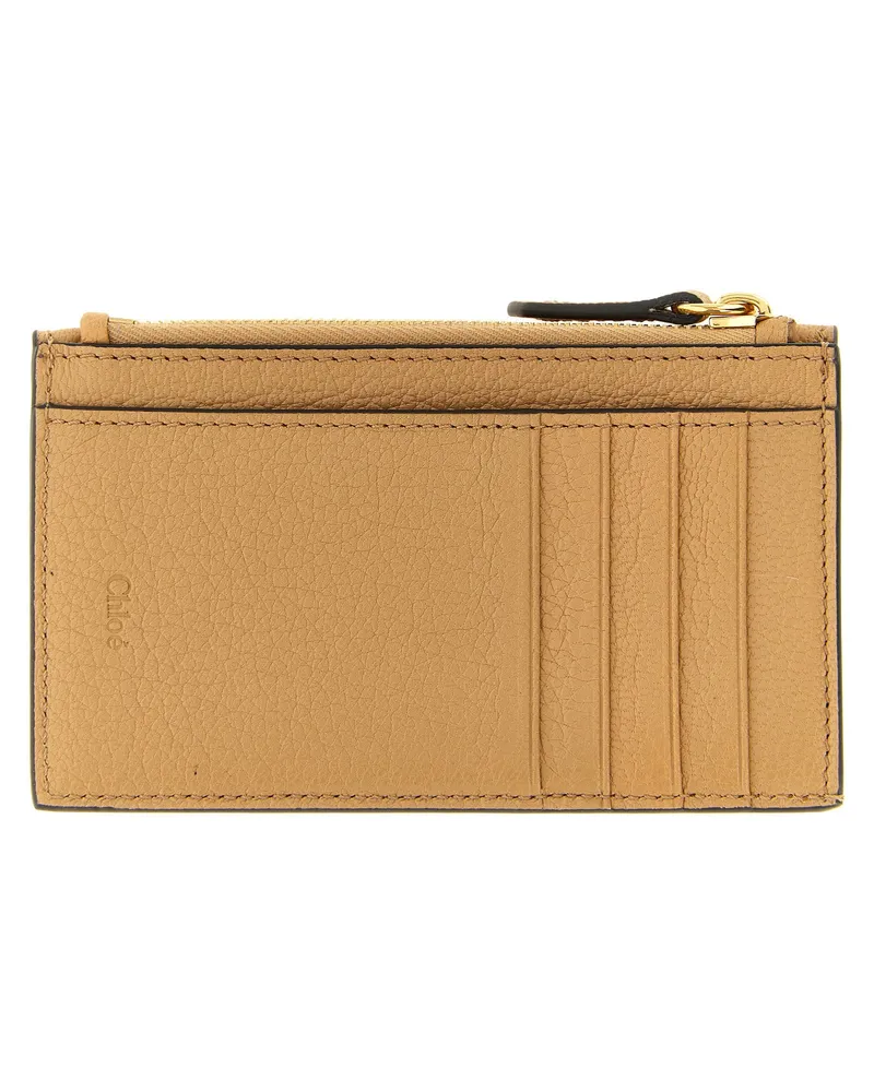 Chloé Envelope Wallet — Camel Camel