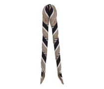 Women's Beige Silk Scarf