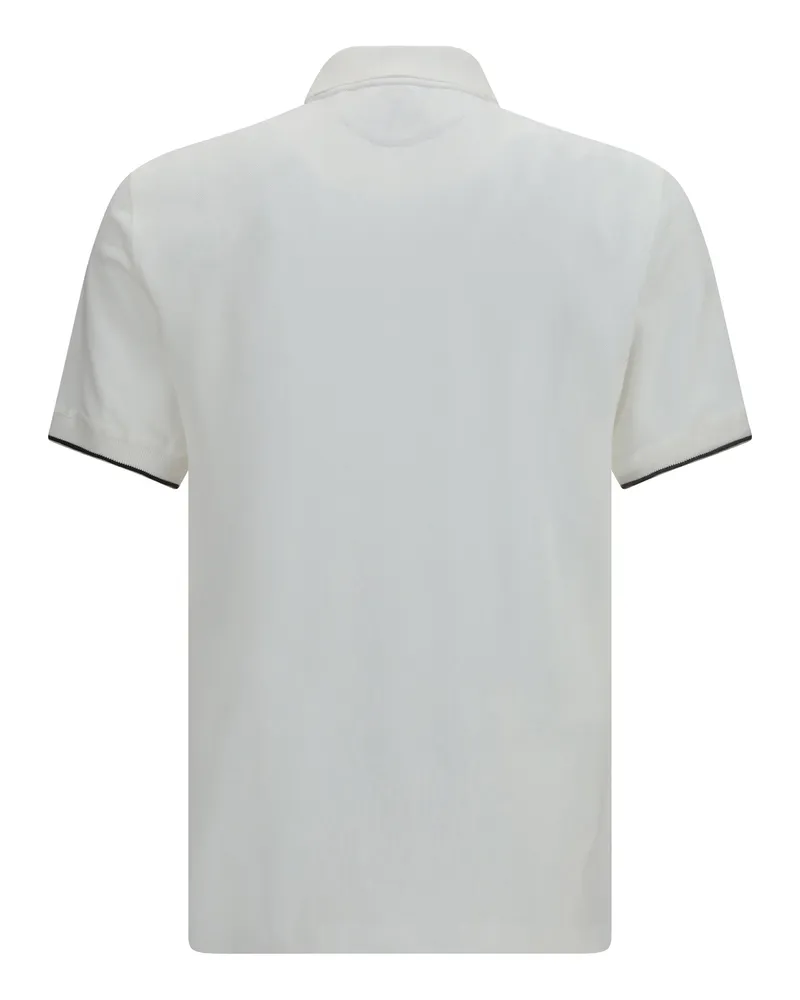 Brunello Cucinelli Cotton Polo — White White