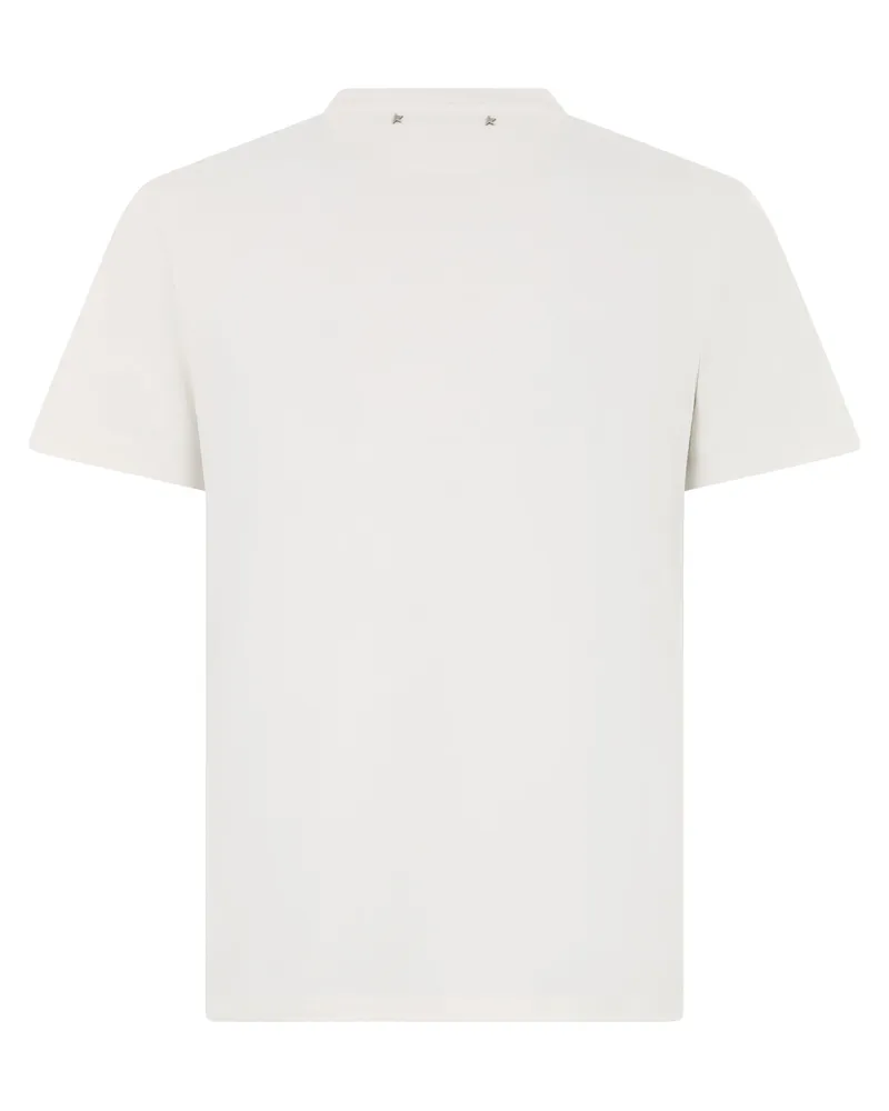 Golden Goose Women Cotton Crew-Neck T-Shirt White T-Shirts & Jerseys White