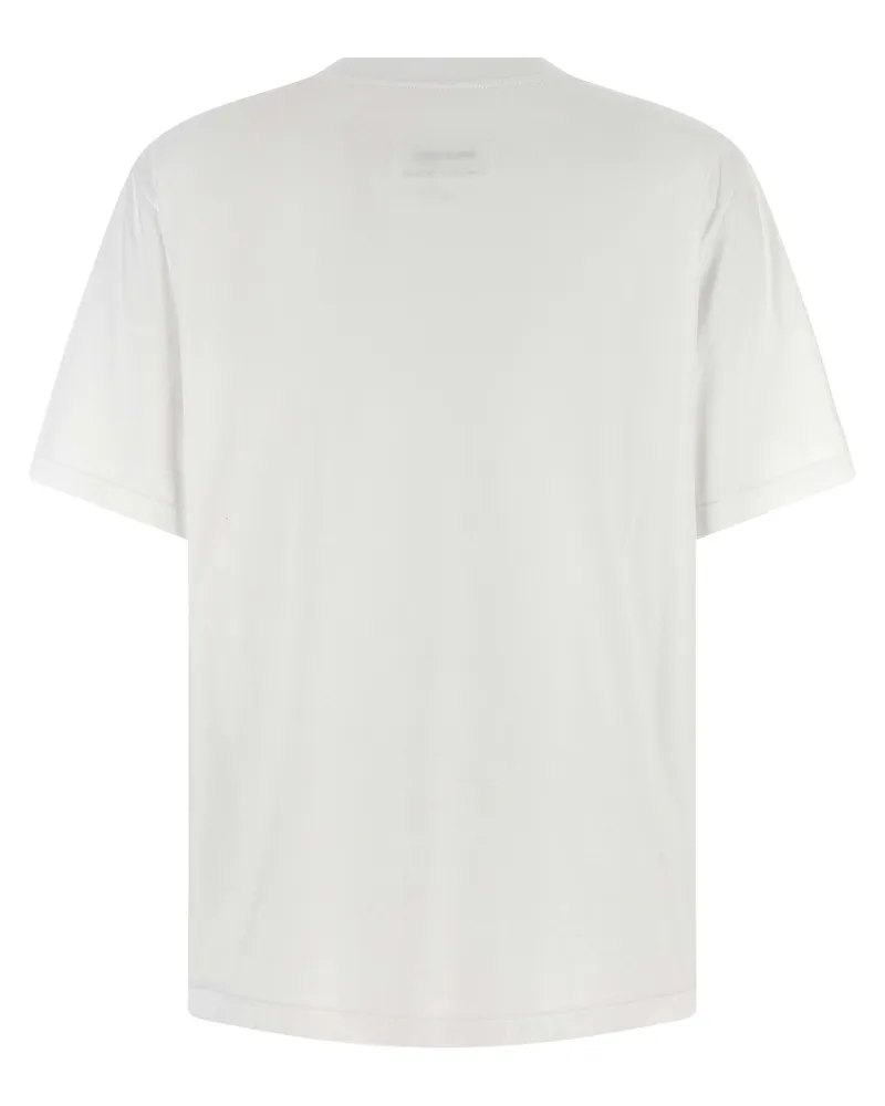 Maison Margiela Women's White Cotton T-Shirt White