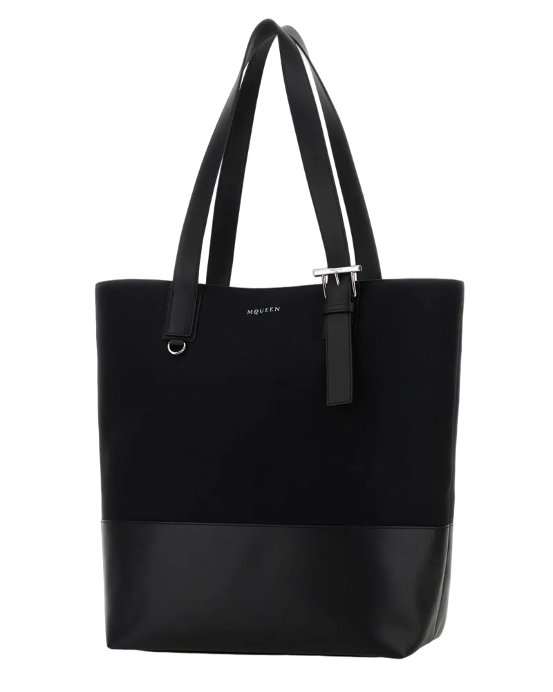 Alexander McQueen Black Borse A Mano Bag Black