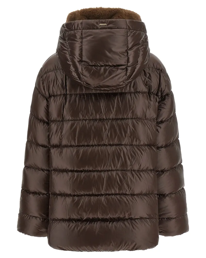 Herno Fusciacca Down Jacket — Brown Brown
