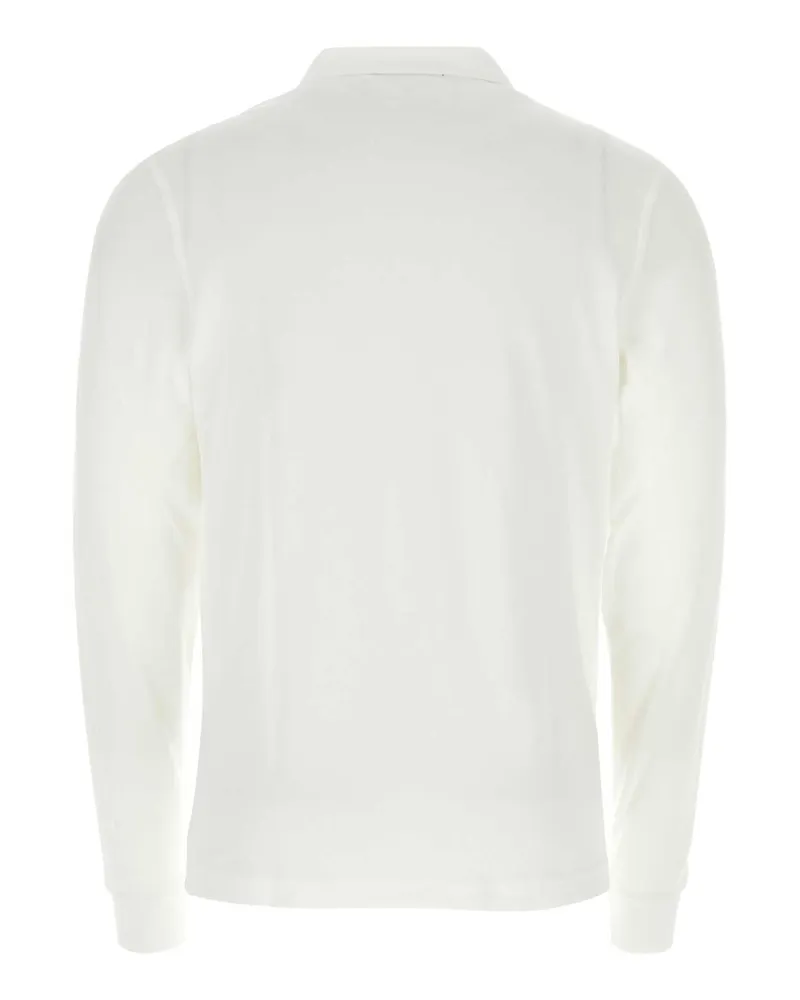 Fred Perry Men's White Piquet Polo Shirt Cotton T-shirts And Polos White
