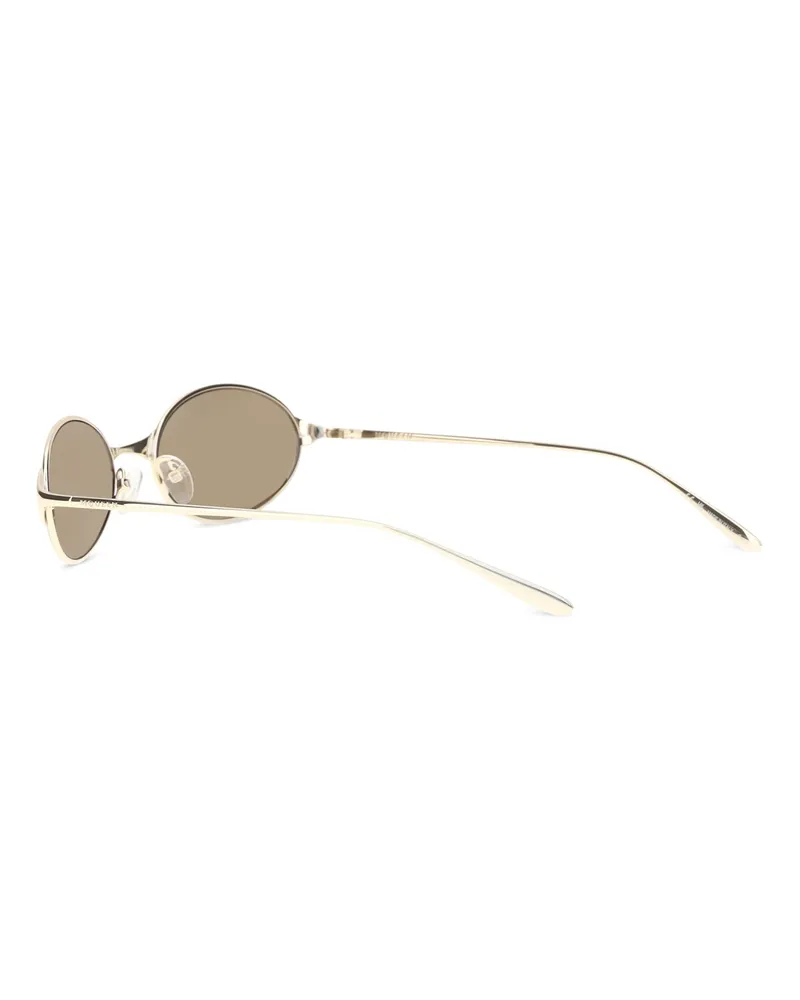 Alexander McQueen A000R6I3330 Sunglasses — Gold Gold