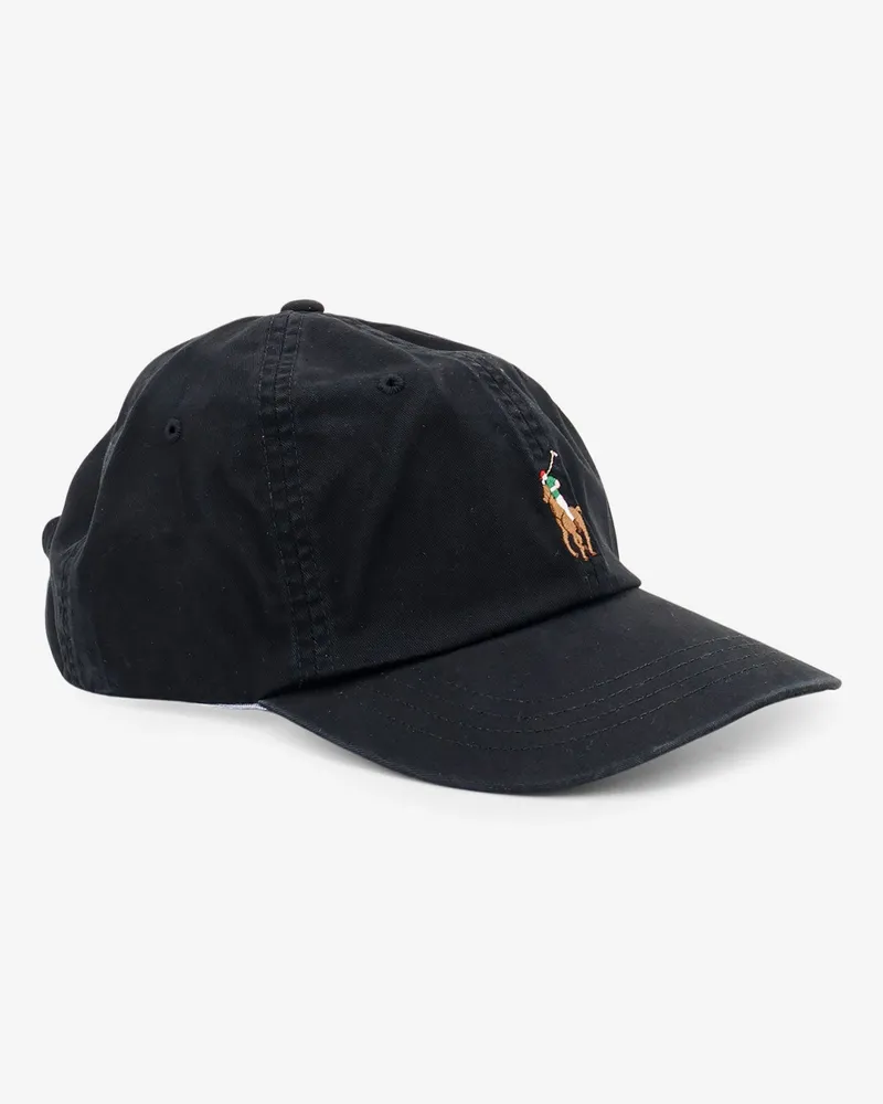 Ralph Lauren Women's Baseball Cotton Hat Black Black