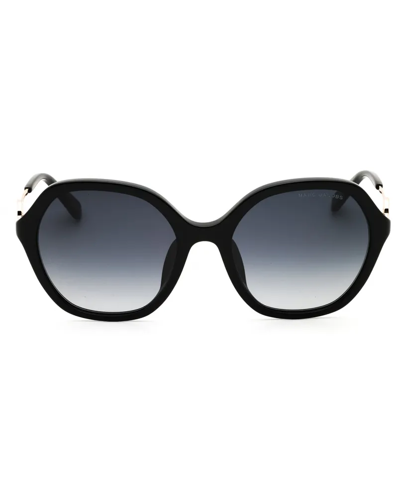 Marc Jacobs Women's 728-F-S Sunglasses Black Black