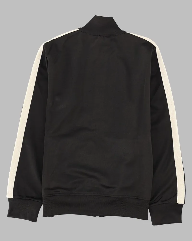 Palm Angels Striped Track Jacket — Black Black