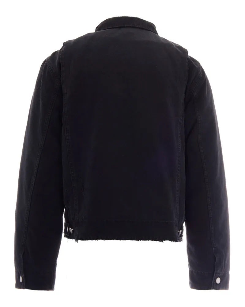 REPRESENT Men's Jacket Work Black Cotton Black