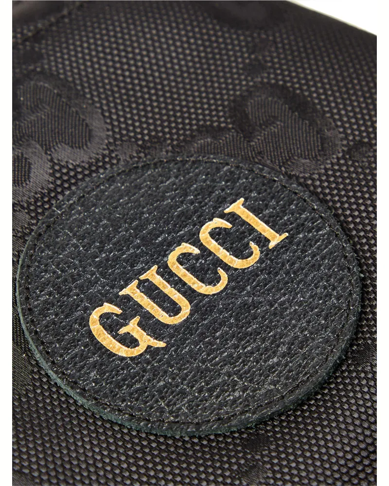Gucci GG Monogram Logo Gloves — Black Black