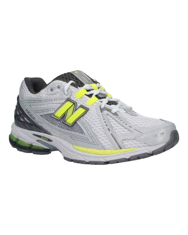 New Balance Unisex Sneakers Silver Synthetic Silver