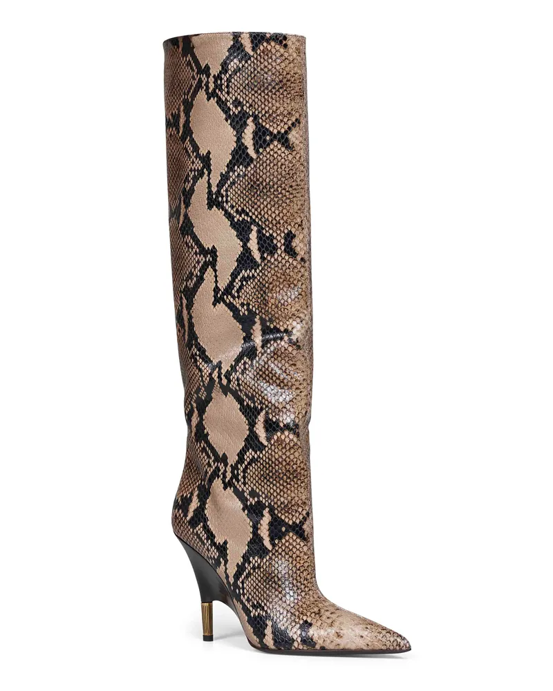 KHAITE Bella Boot — Beige Beige