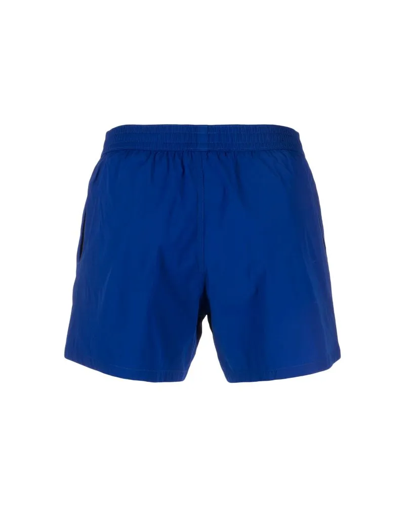 Balmain Men Logo-Print Swim Shorts Aw23 M Royal