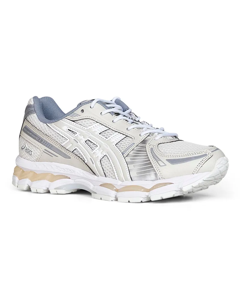 Asics Men's Sneakers Gel-Kayano 12.1 Cream-Smoke Grey Synthetic Fibres Trainers Gray