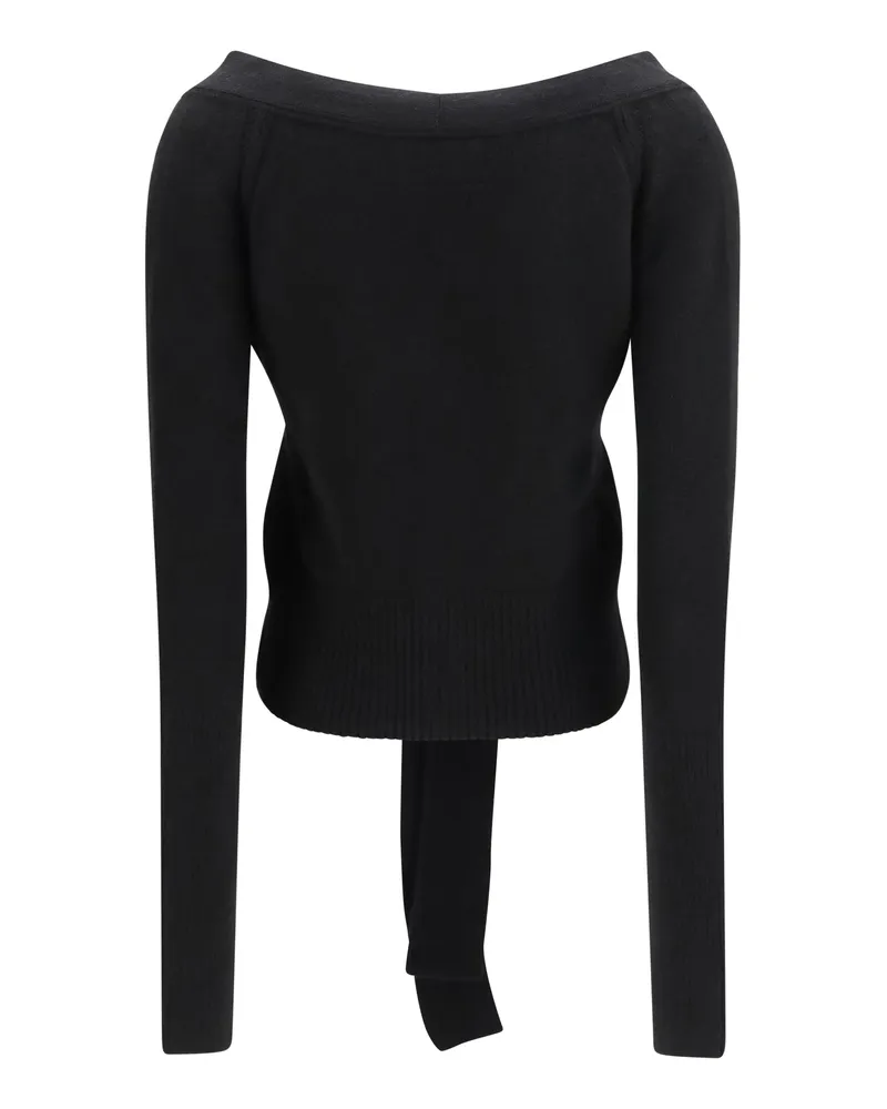 Ermanno Scervino Pure Cashmere Cardigan — Black Black