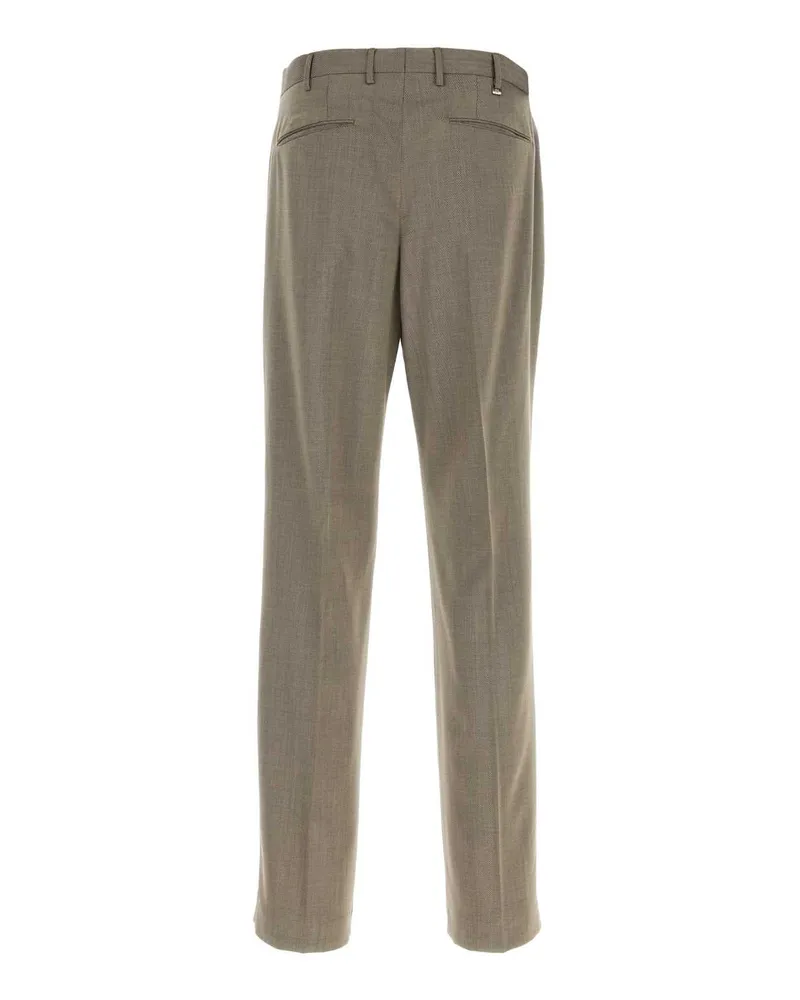 PT TORINO Doppia Trousers — Gray Gray