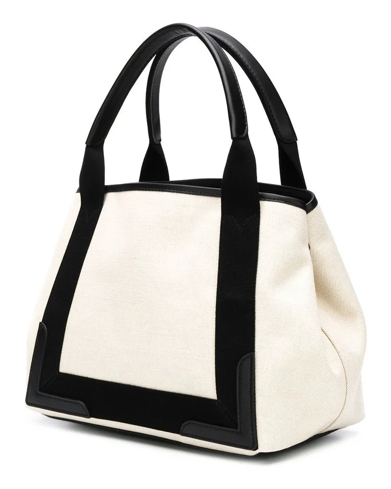 Balenciaga Cabas S Tote Bag — White White
