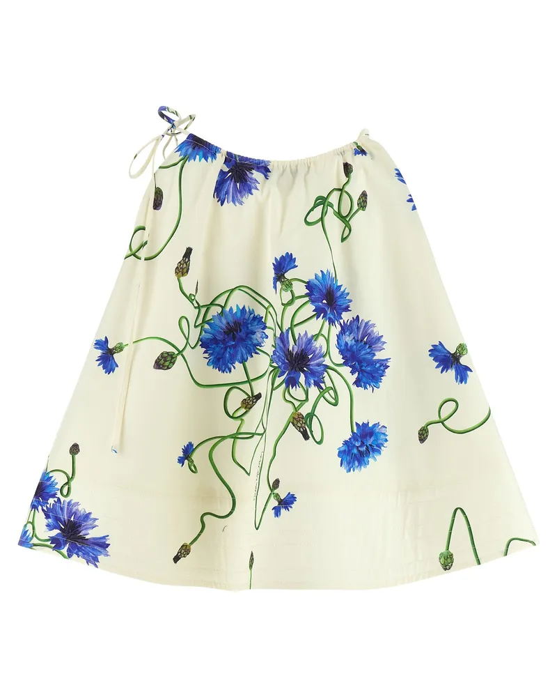 Stella McCartney Women Blue Cotton Blouse Blue
