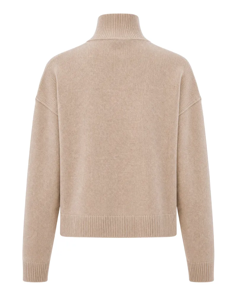 Max Mara Women's Knit Sweater Wool And Cashmere Ecru Cardigans Beige
