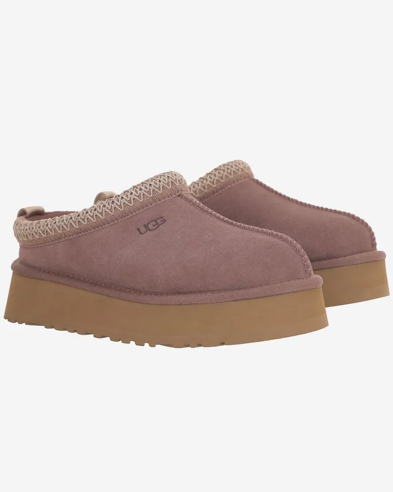 UGG Women's Mules Taz Ii Pink Suede Pink