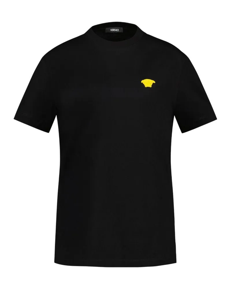 Versace Men Medusa Pop T Shirt -  Cotton Black Concept-Store Ready-To-Wear Black