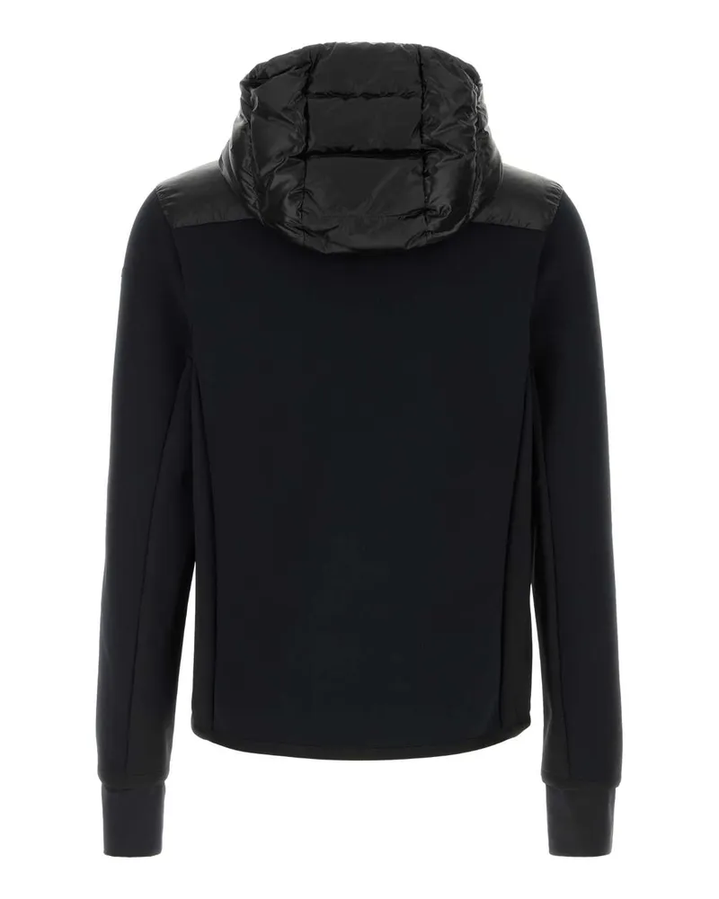 Moncler Nylon Quilted Down Jacket — Black Black
