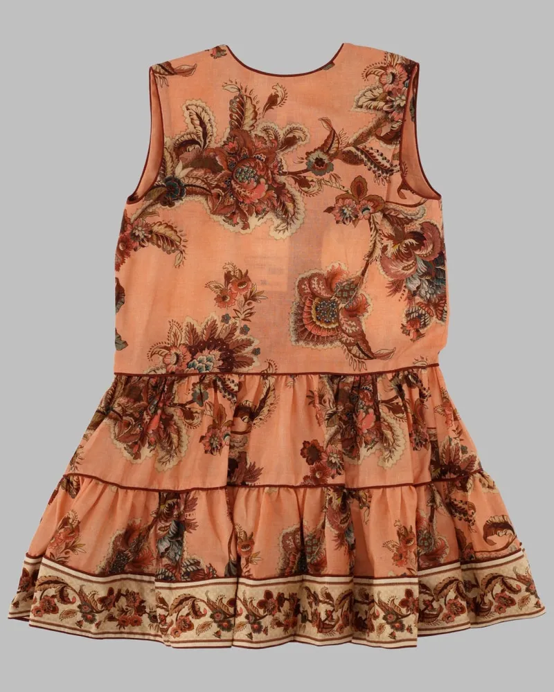 Zimmermann Aster Kids Dress — Pink Pink